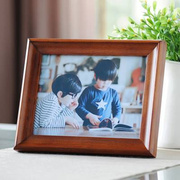 欧式实木相框7810寸内框创意，长方形洗照片，做成木质儿童卧室摆台