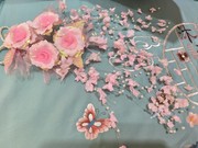 80年代老式新娘头花，老式春节头花