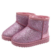 女童雪地靴2023冬季防滑软底棉靴儿童雪地，靴宝宝鞋短靴子潮鞋