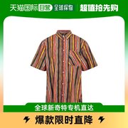 香港直邮潮奢 Wesc 男士条纹衬衫