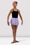 澳洲b家儿童舞蹈裙套裙半身裙摆纱裙女孩浅紫