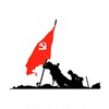 汽车反光贴纸防雨水车身，贴二战忠魂军标，211坚守阵地共产党旗