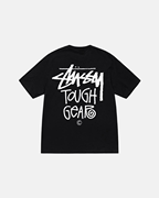 stussytoughgeartee字母，大logo印花圆领，短袖t恤男女宽松