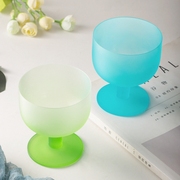 糖果系列高颜值鸡尾酒杯玻璃杯子彩虹家用创意水晶女生果酒甜品杯