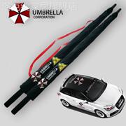 安布雷拉保护伞公司生化危机自动碳纤维个性黑胶遮阳防晒大晴雨伞