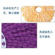 加厚通用拖把头旋转替换头16cm墩布头拖把杆配件棉头吸水不掉毛