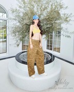 泰国设计师设计 Casa 街头迷彩裤工装裤休闲裤宽松裤子