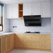 石英石整体橱柜定制厨房家用一体大理石厨柜整体橱柜成品