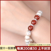 20232023淡水珍珠手串，手链多层多圈韩版流行时尚，年轻女生学生