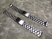 清尾货 实心钢带手表钢带18mm 20mm 22mm 24mm不锈钢表带钢带