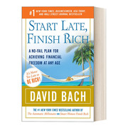 英文原版 Start Late Finish Rich 起步晚 照样致富 在任何年龄都能实现财务自由的无懈可击计划 David Bach 进口英语原版书籍