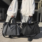 潮牌givenivan短途旅行包大容量，旅游手提行李袋健身包单肩斜挎包