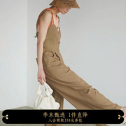 AMERI春夏MEDI系列连体背带裤女装简约设计感小众02210870510
