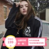 Adidas阿迪达斯外套男女情侣夹克保暖休闲跑步运动服 TR30J