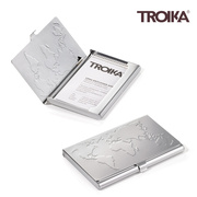 德国troika商务名片盒子创意，随身名片夹，超薄男女士便携式收纳盒