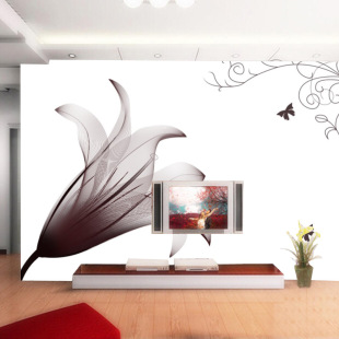 沙发电视背景墙壁纸欧式客厅卧室，3d立体无纺布，墙纸无缝壁画墙布