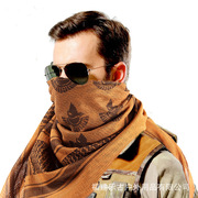 军迷多用途特种兵伪装，网大方巾隐形战术方巾围巾，迷彩网巾围脖方巾