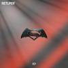 tlp镂空车贴蝙蝠侠超人，标志融合合体挡风玻璃防水贴纸