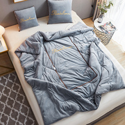 洁丽雅卡通可折叠抱枕被子两用二合一多功能靠枕办公室汽车用冬季