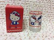 sanriohellokitty海军，玻璃杯《日本制.1999年商品》收藏