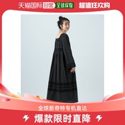 日本直邮BAYFLOW 女士复古风格连衣裙 轻薄纯棉材质 独特方领设计