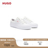 hugoboss雨果博斯男士，2024夏季品牌，标识装饰鞋带低帮运动鞋