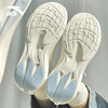 安踏毒刺女跑步鞋，2023夏季白色，网面透气休闲专业慢跑运动鞋