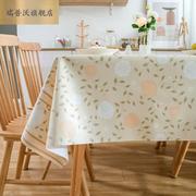 日本明和防滑防水防油加厚方格餐桌布pvc简约居家ins风塑料桌垫zy