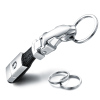 丹麦Vanlemn捷豹钥匙扣小车用挂件创意真皮汽车不锈钢钥匙扣