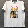 nofx乐队朋克教父欧美街头复古风，vintage嘻哈短袖男女纯棉圆领t恤