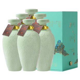 贵州金沙回沙酒宋瓷梅瓶酱香型，白酒53度纯粮食高度白酒整箱