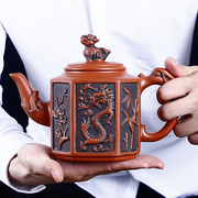 大容量紫砂壶大号茶壶陶瓷过滤家用功夫茶壶茶具摆件泡茶壶单壶