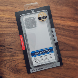 Power Support Air Jacket适用于苹果15ProMax手机壳透明超薄全包保护套iPhone15Pro日本制造薄硬壳肤感