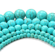 4-10绿松石散珠子，手工串珠材料，饰品配件diy项链手链
