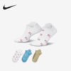 Nike/耐克2023年夏季儿童运动短袜三双装DR9843-903