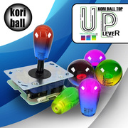 KORI透明双色球专业比赛街机摇杆球头PS4拳皇街霸三和清水用