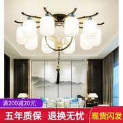 新中式客厅吊灯大厅禅意大气家奢华创意酒店别墅现代中式餐厅灯具