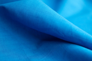 意大利进口薄款靛蓝色织柔软垂顺纯棉布料设计师衬衫连衣裙面料