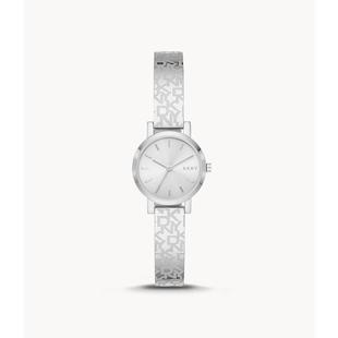 DKNY/唐可娜儿 女士手表银色防水小表盘手表石英机芯