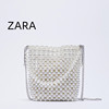 ZARA HOME女包珍珠包2023单肩斜挎珍珠包小众款手拎逛街包包