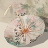 女夏季国风插画16骨晴雨伞防晒防紫外线太阳伞手动加厚遮阳伞