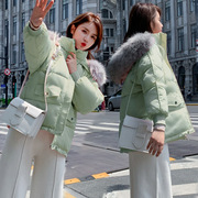 棉衣冬季羽绒棉服女韩版短款棉袄冬季学生加厚宽松外套
