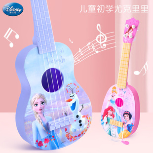 爱莎公主尤克里里儿童小吉他女童Elsa乐器吉它音乐器冰雪奇缘玩具