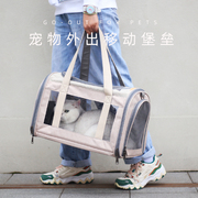 猫包外出便携手提斜挎绝育猫包狗狗，外出包大容量宠物包可折叠狗包