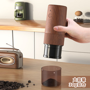 定制电动磨豆机家用小型手摇咖啡豆研磨机便携全自动研磨器手磨咖