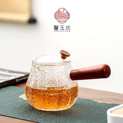 馨玉坊玻璃茶壶耐高温家用煮茶壶，玻璃过滤泡茶壶小青柑侧把煮茶器