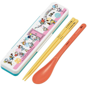 日本制造正版机器猫筷子勺子，套装一人用便携式餐具，盒哆啦a梦