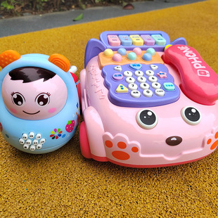 儿童玩具电话机仿真座机婴幼0-1-3早教宝宝多功能音乐手机电子琴