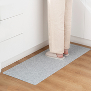 日本粘贴式厨房地垫吸水吸油防滑脚垫家用垫子进门门垫可裁剪地毯