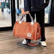 旅行包韩版短途潮耐用牛津布男女通用斜挎包手提大容量旅行袋